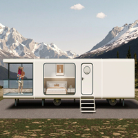 Villa modulaire en conteneur maritime modifié, cabine mobile Apple, maison préfabriquée, bureau, hôtel, chambre à coucher de luxe, salle de bain, imperméable, EPS