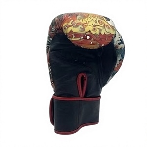 Guantes de Boxeo MMA de Cuero Vacuno con Logotipo Personalizado para Entrenamiento Profesional - Product Image 5