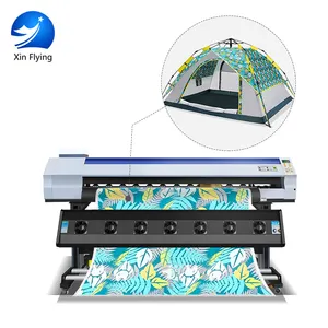 Best Quality China Factory 2 Head Sublimation Printer High Speed Digital Inkjet Printing Machine Fabric/T-shirt/Textile