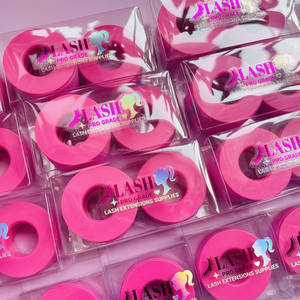 เครื่องมือความงามแบบพกพาเทปซิลิโคนเจล6แพ็คสำหรับฝึกแต่งหน้าสำหรับร้านเสริมสวยที่บรรจุในกล่องกระดาษโลโก้ตามสั่ง - Product Image 5