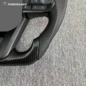 <span class=keywords><strong>พวงมาลัย</strong></span>หนังคาร์บอน GR Sport แบบกำหนดเองสำหรับ Toyota Hilux Revo N70 N80 Tacoma Tundra <span class=keywords><strong>Fortuner</strong></span> 2015-2022 LC300 LC200 - Product Image 4