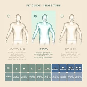 Camisetas CELINNE Premium 100% Lana Merino, Camisetas Ligeras de Peso Medio, Suaves, para Hombre, Manga Larga, Capa Base - Product Image 5