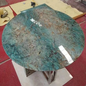 Design di Piano di Lavoro per Isola Cucina in Quarzite Amazonite di Altissima Qualità - Product Image 5