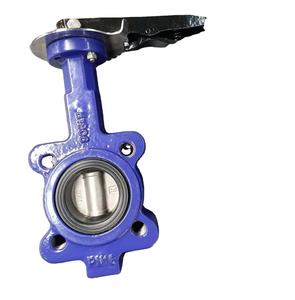 PN16วาล์วผีเสื้อแบบแมนนวลเหล็กดัดแบบกระตุ้นด้วยไฟฟ้า2 "-48" ตัวกระตุ้นนิวเมติกพร้อม EPDM - Product Image 3