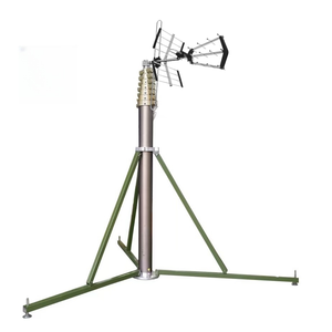 Mât télescopique pneumatique à charge lourde de 6 m, 8 m, 12 m avec tré<span class=keywords><strong>pied</strong></span> <span class=keywords><strong>pour</strong></span> imagerie thermique longue portée - Product Image 1