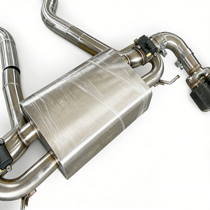 Système d'échappement Cat Back de performance de course Toyota Supra A90 3.0T 2019-2024 avec soupape électronique et embout en fibre de carbone - Product Image 6