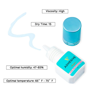 Nouvel arrivage de colle d'extension de <span class=keywords><strong>faux</strong></span> <span class=keywords><strong>cils</strong></span> à séchage rapide 5ML Private Label Clear Black White OEM VAVALASH Eyelash Glue - Product Image 5