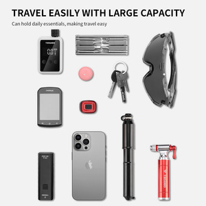 Sac de rangement pour vélo TOSUOD, grande capacité, imperméable, pour <span class=keywords><strong>VTT</strong></span>, vélo de route, accessoires de cyclisme suspendus, organisateur - Product Image 5