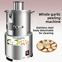Vente directe d'usine, machine à peler l'ail entier en acier inoxydable pour usage agricole, entièrement automatique, facile à utiliser, 110/220V 1