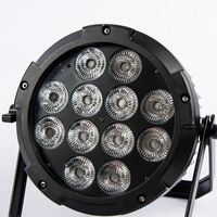 Projecteur LED à batterie, sans fil, DMX, alimenté par batterie, projecteur LED PAR 12*18w, étanche, pour scène extérieure