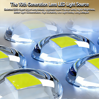 Farola LED Solar MagiBazaar MG120 de 500W, Construcción de Aluminio, Certificación RoHS, Garantía de 5 Años para Carreteras