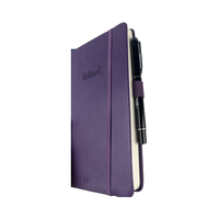 Cahier A5 écologique avec couverture en cuir papier recyclé fermeture élastique boucle de stylo pour Notes quotidiennes Journal de voyage taille A6