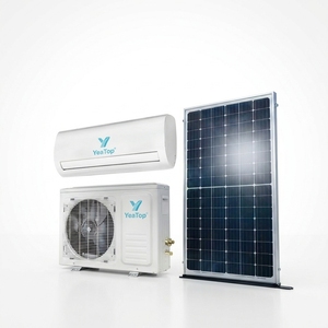 Climatiseurs portables 12000BTU 18000BTU 24000BTU à installation facile, split, AC/DC, écoénergétiques, à énergie solaire, haute efficacité - Product Image 4