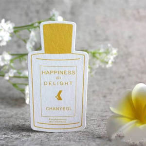 Gran oferta, diseño personalizado, tira de Perfume de moda, diseño de flor de mariposa simple, secante de fragancia, probador de Perfume personalizado - Product Image 5