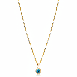 Collar minimalista de forma redonda, joyería de plata de ley 925 turca, venta al por mayor - Product Image 2