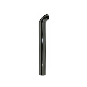 4 "<span class=keywords><strong>ODx</strong></span> 72" Longueur Chrome Curved Stack Exhaust Mandrel Pipe for Truck - Product Image 1
