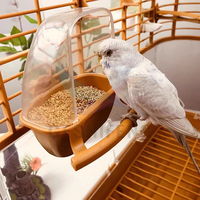 GESHIFENG GA-2416 Nouveau Style Mangeoire pour Cage à Oiseaux Perroquet Bol Suspendu à l'Eau Mangeoire pour Perruche Multicolore