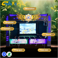 Machine d'amusement Machine à pièces Projecteur de jeu Simulateur de tir Machine d'arcade Jeu vidéo