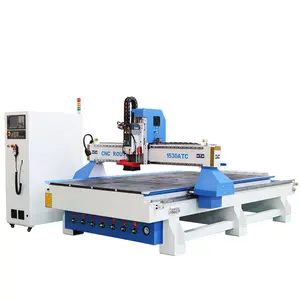 ELE 1530 ATC auto tool change / Italy air cooling spindle cnc router machine with ATC