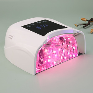 หลอดไฟยูวี LED พกพาไร้สายกำลังสูง 98w สำหรับมืออาชีพ พร้อมปุ่ม Flash Cure ฐานถอดได้ ชาร์จซ้ำได้ ใช้ได้ทั้งในร้านเสริมสวยและที่บ้าน - Product Image 6