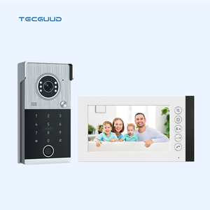 A73, diseño superventas, de 4 cables intercomunicador de puerta, cámara impermeable IP65, sistema de <span class=keywords><strong>videoportero</strong></span> para Villa de 7 pulgadas, timbre de vídeo - Product Image 1