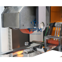 Machine de marquage à chaud à bande ronde pour panneaux en PVC et PC, grande machine automatique de précision pour réfrigérateurs et climatiseurs