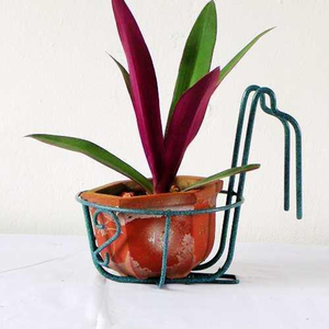 Support de pot de fleurs en fer forgé vintage, <span class=keywords><strong>anti</strong></span>-<span class=keywords><strong>rouille</strong></span>, support de plantes en métal pour jardin extérieur et décoration intérieure - Product Image 3