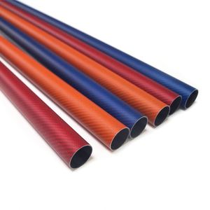 Tubo de Fibra de Carbono Multicolor SHENYU de 5 mm (Mate/Brillante) de Juli para Estructuras de Drones de Primera Calidad y Uso Industrial -50 a 150 °C - Product Image 6