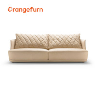 Meubles de salon contemporains Orangefurn, canapé 2 places, table basse, meuble TV, rangement modulaire, cloison pour appartement