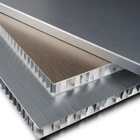 Panneau en nid d'abeille en aluminium sur mesure, ignifuge, insonorisant, pour façade extérieure et intérieure des bâtiments