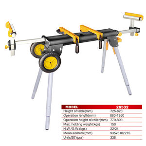 26532 troyano Sierra de inglete soporte profesional portátil móvil rolling universal Mitra sierra de mesa soporte - Product Image 2