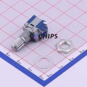 SRBM1L0800 Rotary Switch Through hole Component (THT) Switch 6 Cylindrical PC Pin 300000 - Product Image 2