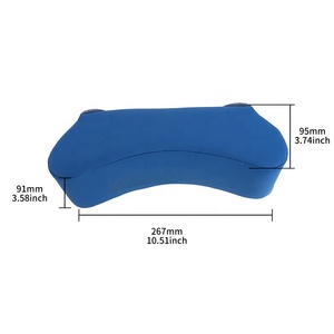 Coussin de soutien cervical Uni Fit JDM multicolore en mousse à mémoire de forme respirante à rebond lent pour sièges baquet de course - Product Image 3