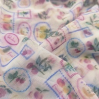 Tissu satiné imprimé numérique floral personnalisé, 81% nylon, 19% élasthanne, maille extensible légère et respirante, tricoté 70gsm, rideaux