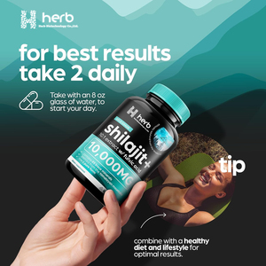 Oem/ODM nhãn hiệu riêng tùy chỉnh thảo dược bổ sung shilajit viên nang - Product Image 6