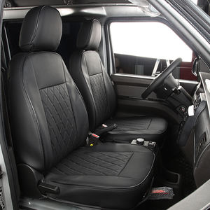 Funda de Asiento de Coche Personalizada de <span class=keywords><strong>7</strong></span> <span class=keywords><strong>Plazas</strong></span> con Cuero de PVC PU Resistente al Desgaste y Antiincrustante para Civic Vezel, Furgonetas y Camiones - Todas las Estaciones - Product Image 2