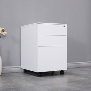 Modern Custom Metal <b>Filing</b> Cabinet with 3 Drawers High Quality Home Office <b>Storage</b> Steel - Product Image 2