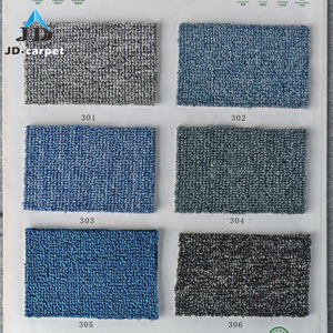 Moquette murale unie pour hôtel, bureau commercial, rouleau de moquette en polypropylène tufté à boucles - Product Image 1