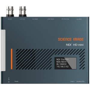 Science Image NDI HD Mini Encoder 125x95x22.5 มม. ตัวเข้ารหัสวิดีโอสำหรับระบบเสียงและวิดีโอระดับมืออาชีพ - Product Image 1
