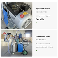 Les fabricants fournissent une nouvelle machine à traire automatique mobile à essence et électrique pour la vache à la ferme