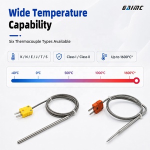 Sensor de Temperatura Tipo Termopar GAIMC GTS400 K J T E N S, de -40 a 1600 °C, Buen Precio - Product Image 1
