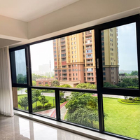 Ventanas Corredizas IBY 110, Ventana de Aluminio con Rotura de Puente Térmico, Resistente al Viento y al Agua, Insonorizada, Aislamiento Térmico, Energy Star
