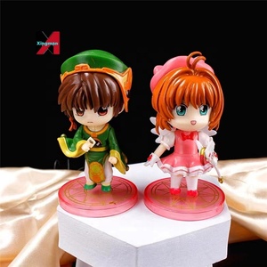 ฟิกเกอร์ตัวการ์ตูนอะนิเมะ6ชิ้นรูป SAKURA <span class=keywords><strong>kinomoto</strong></span> syaoran Li tomoyo kero รูปปั้นของเล่นสำหรับสะสมของขวัญ - Product Image 4