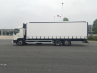Camionnette à rideaux latéraux Hino de 25 et 30 tonnes, vente directe usine, camion Hino de 30 tonnes