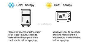 غطاء رأس جل للعلاج بالحرارة والبرودة لتخفيف الصداع النصفي وعلاج انتفاخ العينين والتوتر - Product Image 6