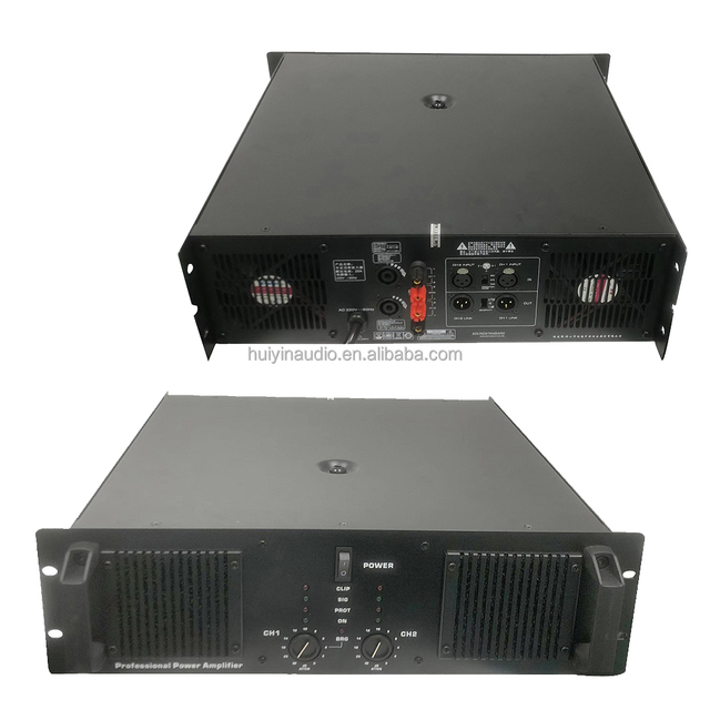 CX2200 2CH 2 X 2200W Big Power Amplifier Pro Two Channel Amplifiers for Meeting Room Bar KTV Disco DJ Audio