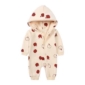 Baby Bodysuit, Jungen Kleidung Mädchen Bodysuit, Frühling und Herbst Langarm Onesie Set Neugeborenen Schlafanzug mit Reiß verschluss - Product Image 3