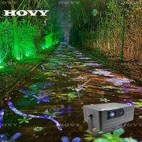 Projecteur de sol interactif tout-en-un avec écran LCD numérique 3D HD extérieur, haut-parleur intégré, portable, pour la cartographie des sols