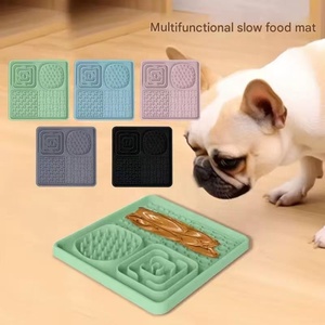 Plato de Silicona Duradero, Ecológico y Lavable para Mascotas, Plato de Alimentación Lenta para Comida Húmeda, Mantequilla de Maní, Yogur - Product Image 6