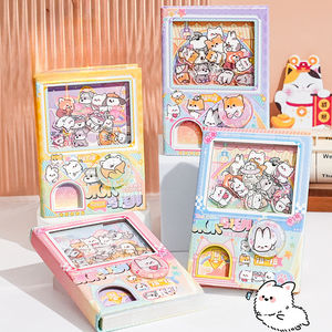 Nuevo y adorable juguete de peluche con forma de garra de dibujos animados, máquina expendedora de cápsulas Utopia, <span class=keywords><strong>libro</strong></span> de bolsillo, divertido, antiestrés, suave, lindo, material escolar para estudiantes, <span class=keywords><strong>libro</strong></span> de mano - Product Image 2